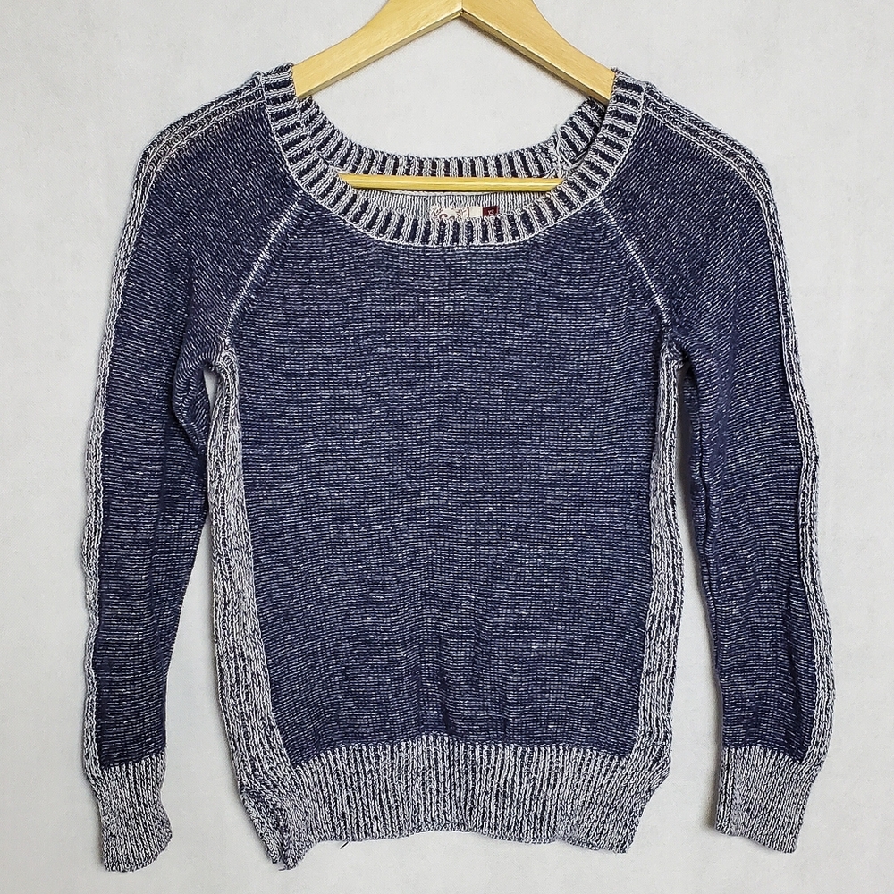 Blue Knit Sweater